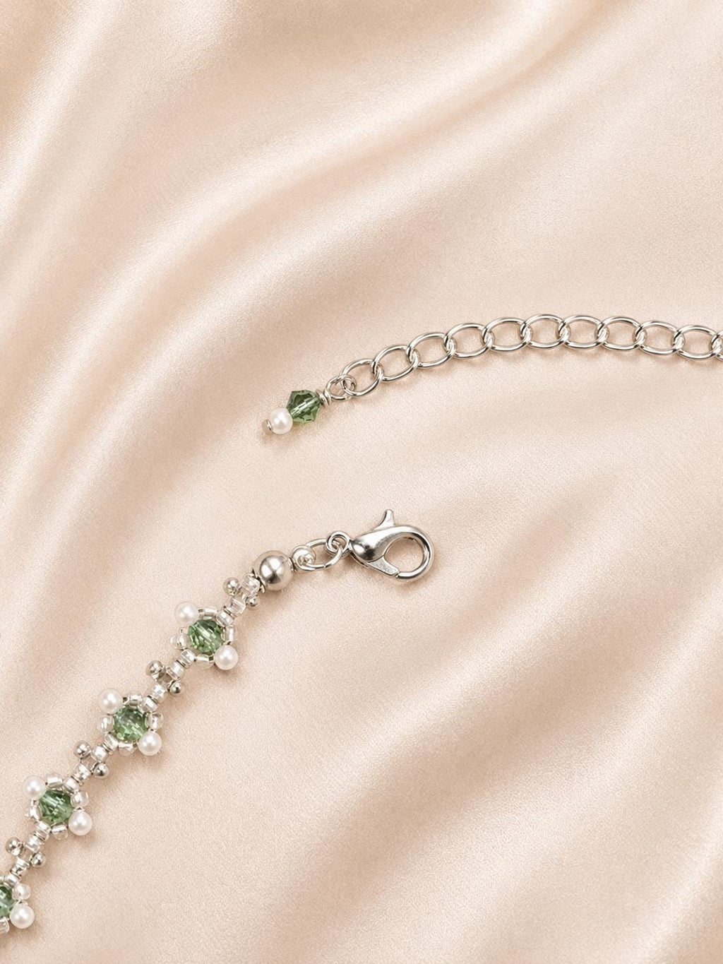 Floral Pearl Crystal Choker, Bridal Necklace, Pearl Wedding Necklace, Crystal Flower Choker, Bridal Jewelry, Romantic Wedding Accessory