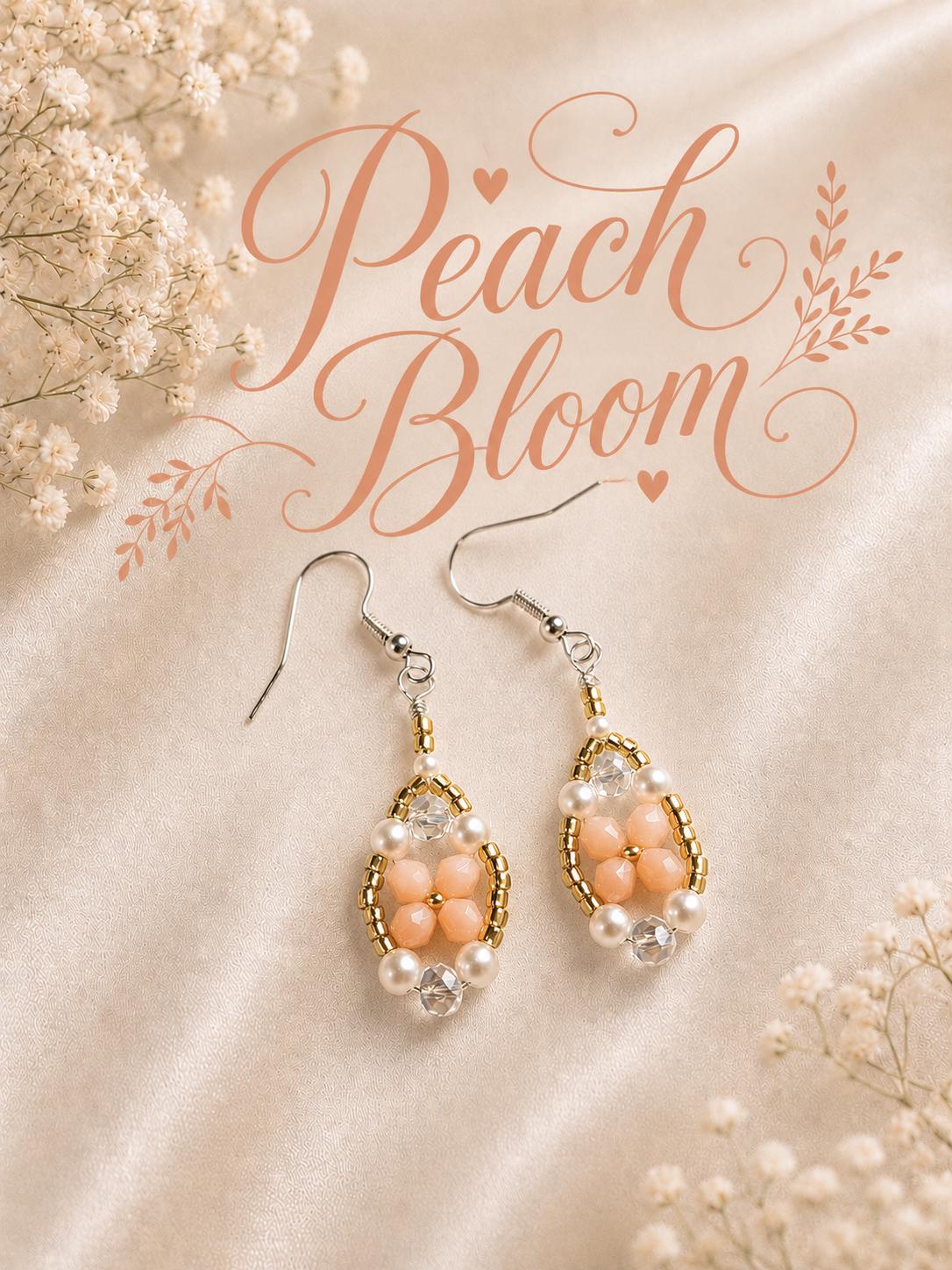 Navy Floral Pearl Earrings, Navy Blue Bridesmaid Earrings, Floral Wedding Earrings, Navy Bridal Jewelry, Pearl Dangle Earrings Gift