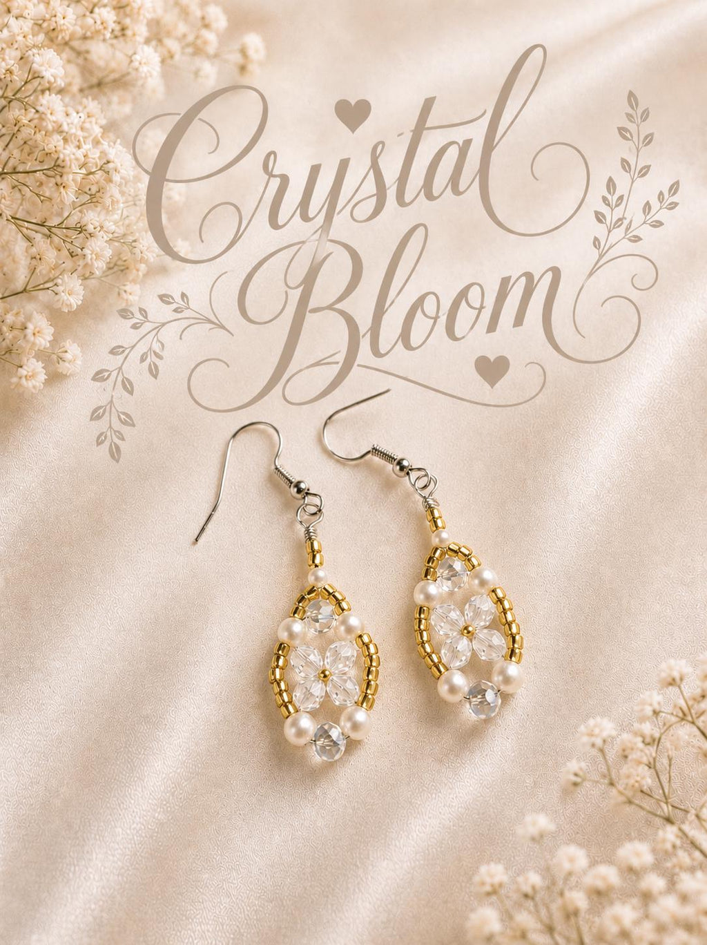 Navy Floral Pearl Earrings, Navy Blue Bridesmaid Earrings, Floral Wedding Earrings, Navy Bridal Jewelry, Pearl Dangle Earrings Gift